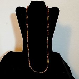 Gemstone necklace